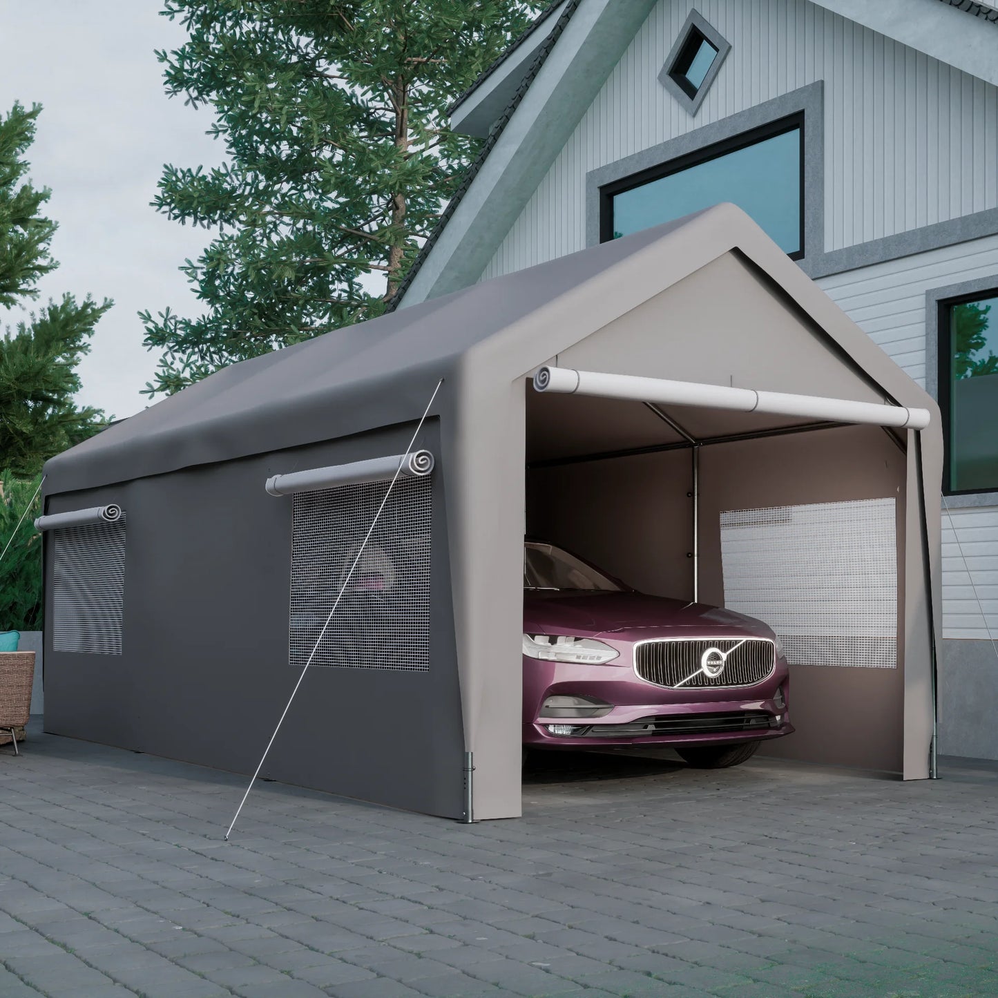 Carport 10x20ft Portable Garage