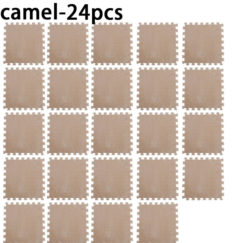 30x30cm Velvet Interlocking Indoor Carpet