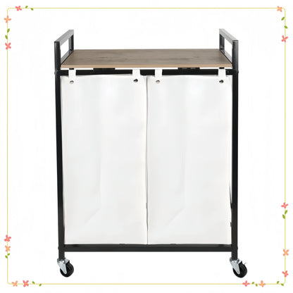Metal Frame Laundry Sorter