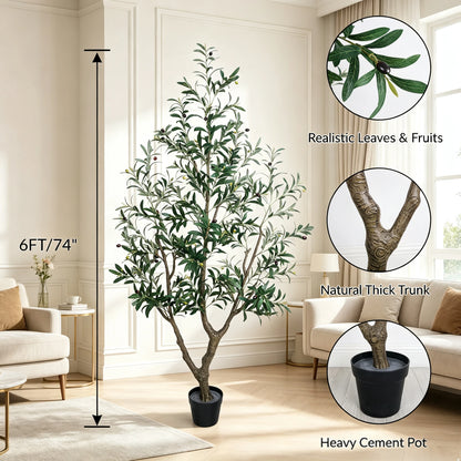 1.5/1.8/2.1m Artificial Olive Tree