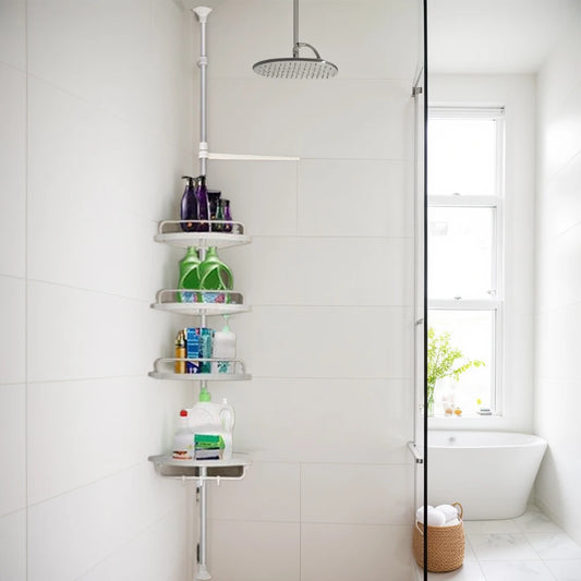 Telescopic Bathroom Shelf 4 Trays