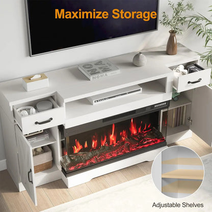 Fireplace TV Stand