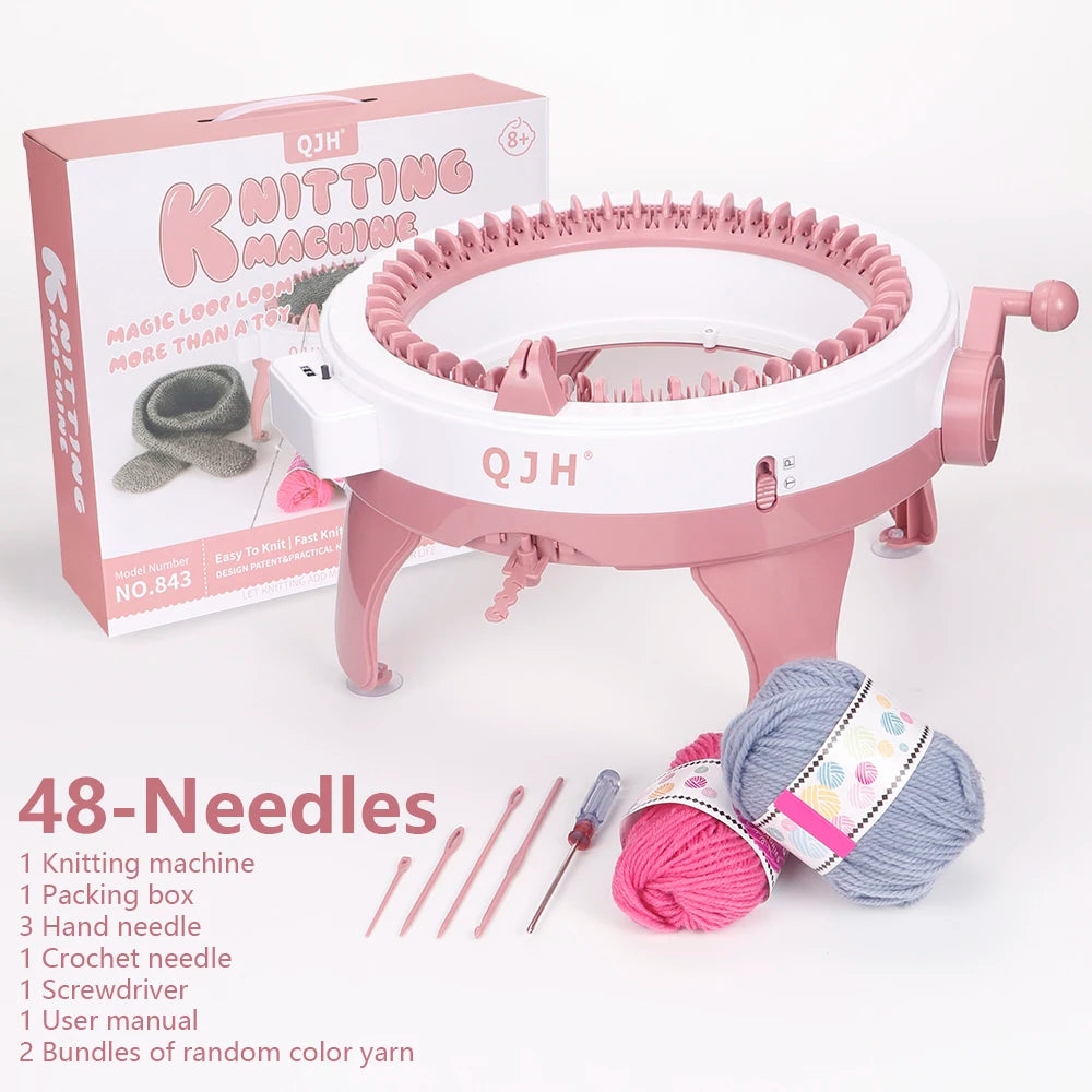 QJH 48-Needle Knitting Machine Kit