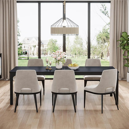 78.7 Inches Long Dining Table for 6-8 Person