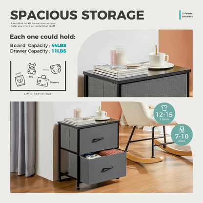2 Fabric Drawers