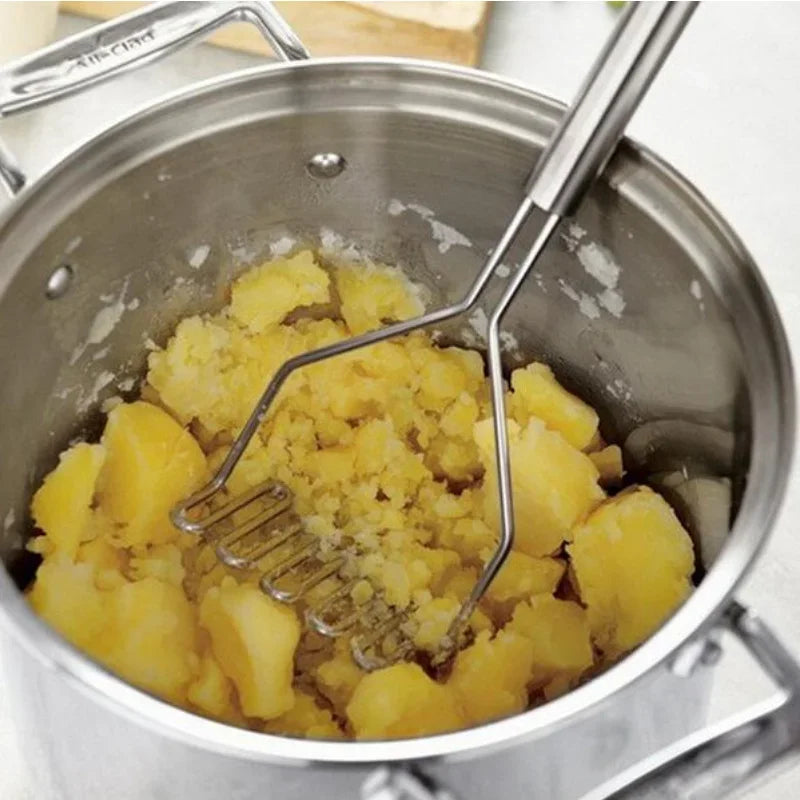 1pcs stainless steel potato masher