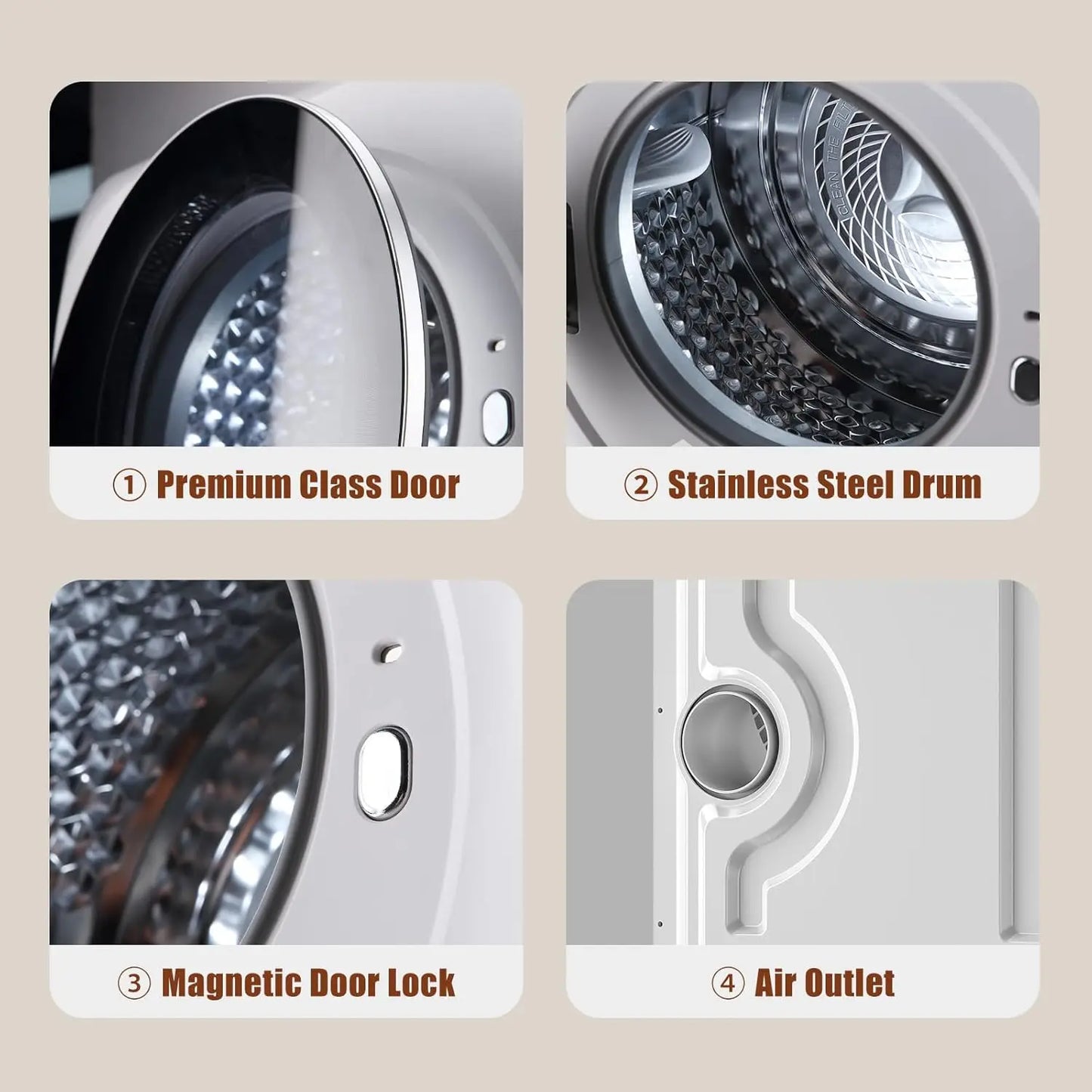 Portable Washer and Dryer Set
