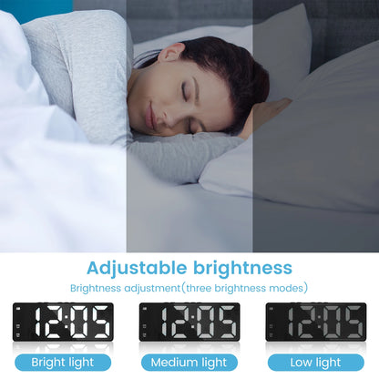 LED alarm clock