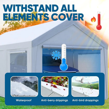 10x20 ft Heavy Duty Carport