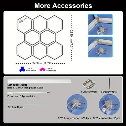 Hexagon LED Lighting