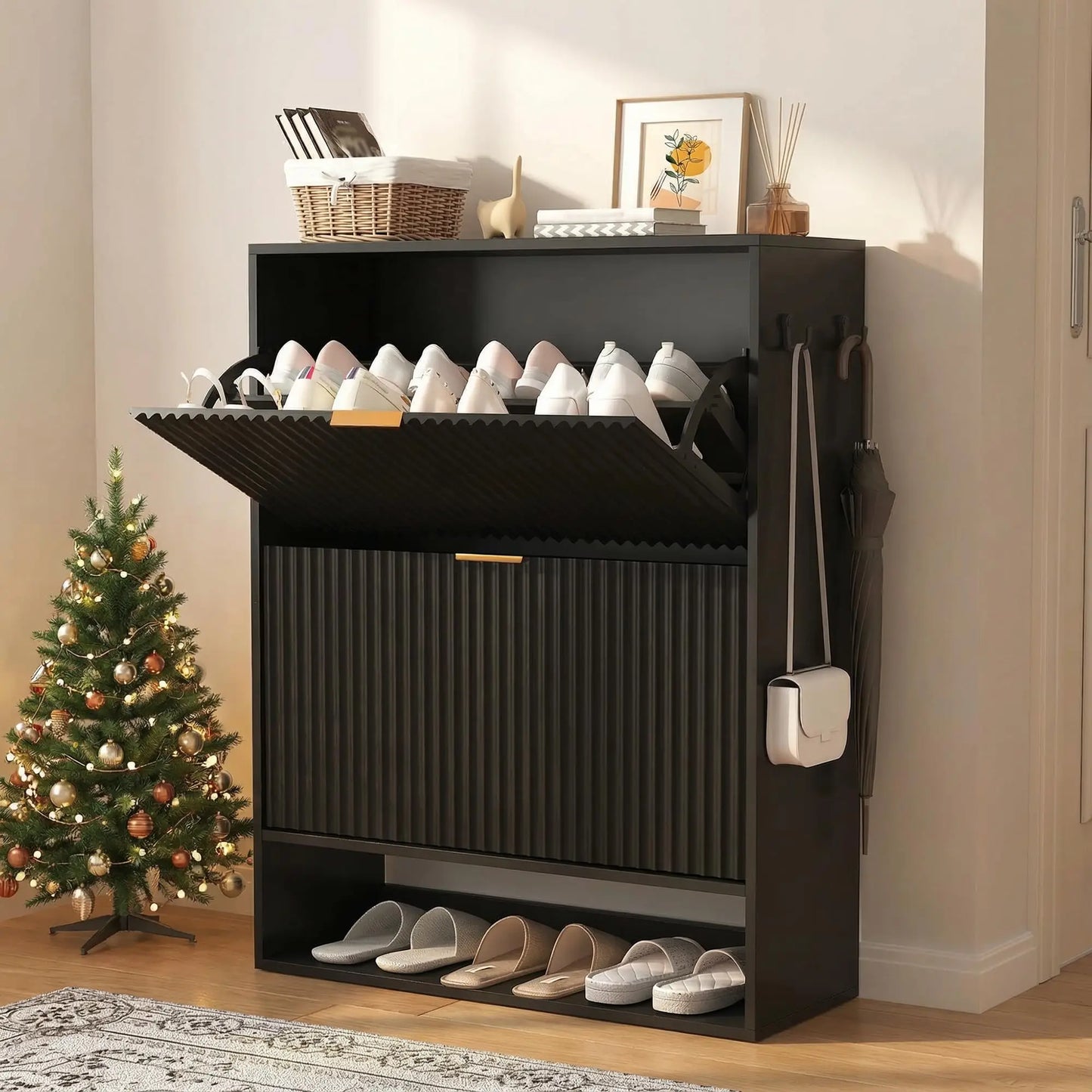 31.5" Shoe Storage Cabinet