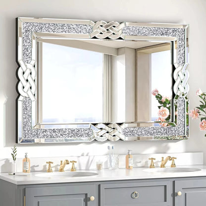 Crushed Diamond Wall Mirror