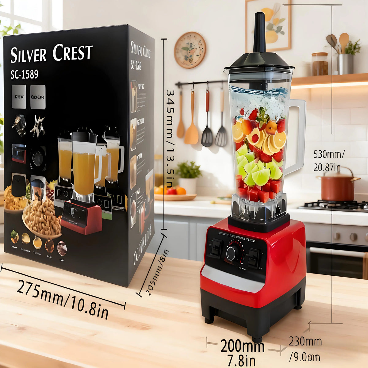 Safe BPA-Free Blender with Jar