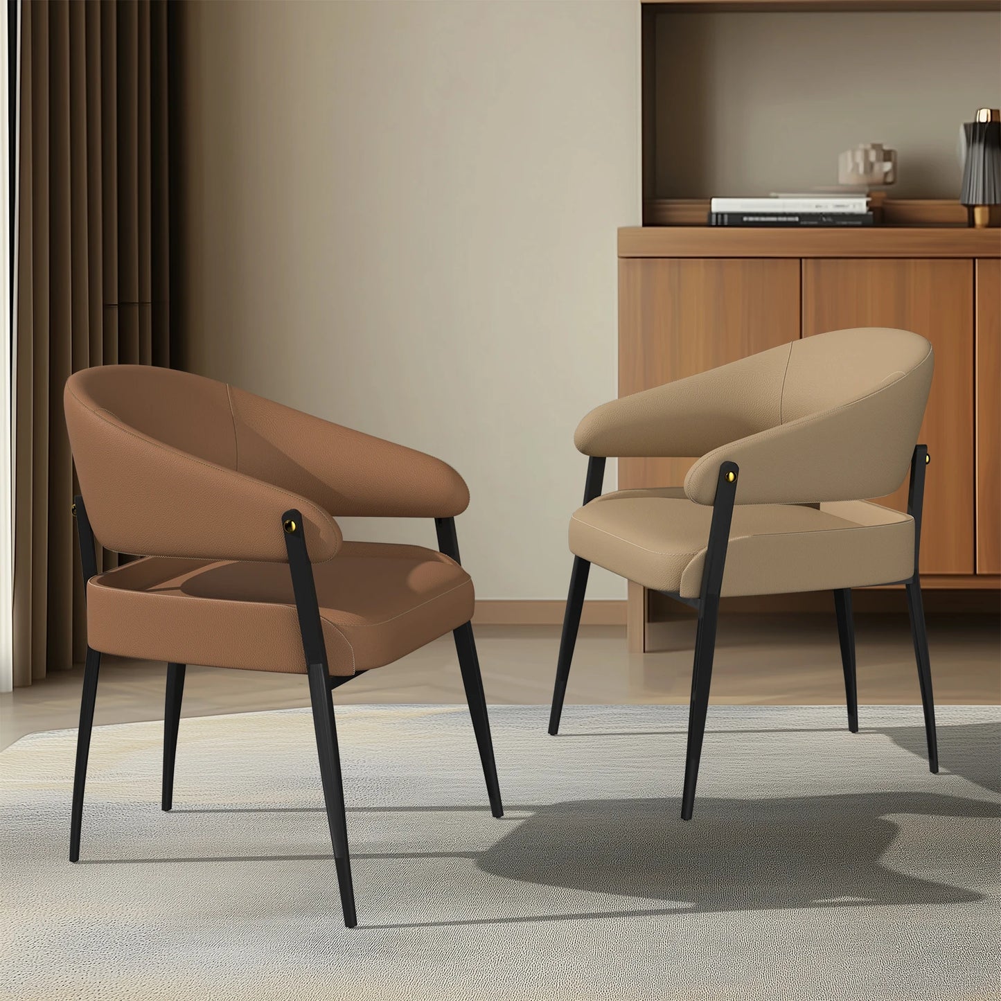 Set of 2 Luxury  Dining Chairs