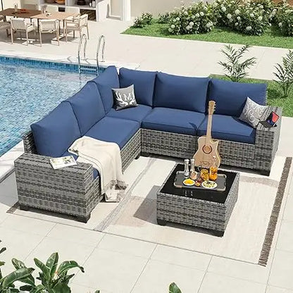 7 Pieces Patio Furniture Set
