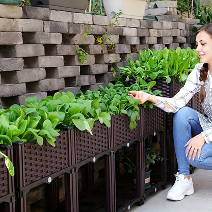 Plastic Raised Planter Box