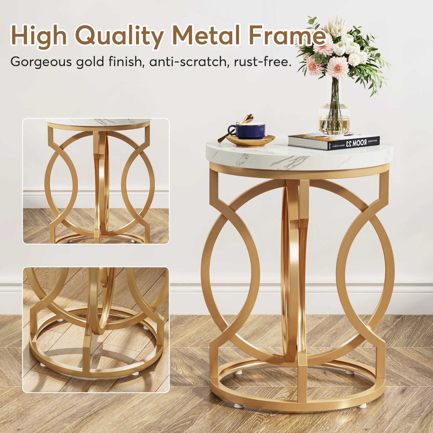 Modern Round End Table