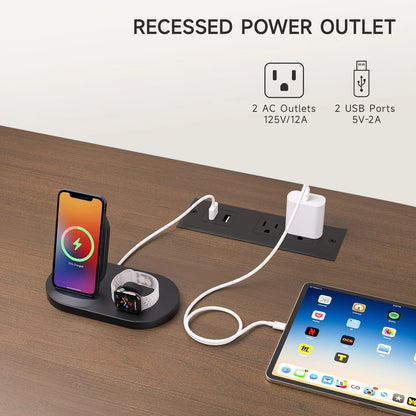 TV Stand with Power Outlet