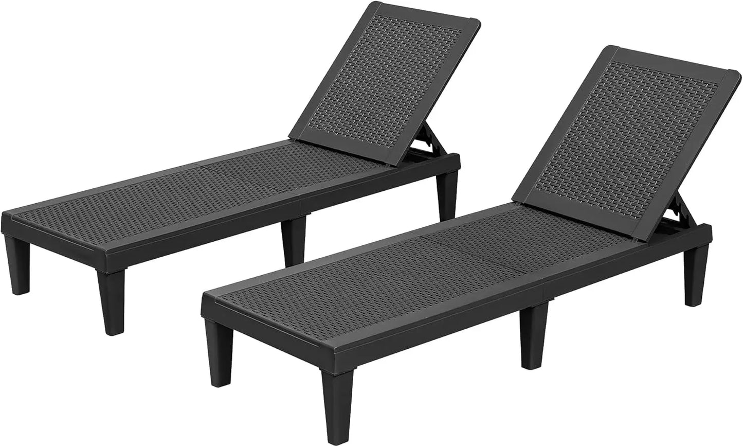 Outdoor Lounge Chairs Set of 2