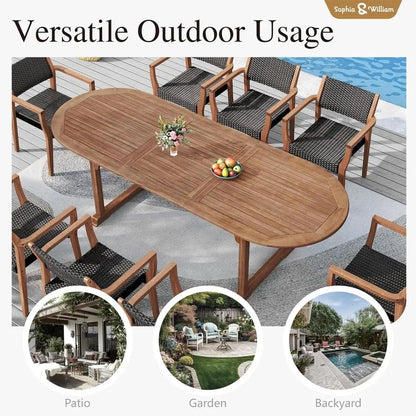 Expandable Patio Dining Set