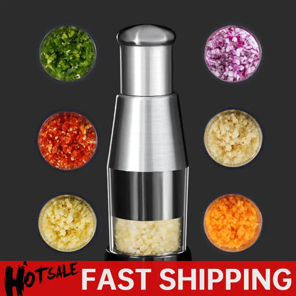 Stainless Steel Manual Hand Chopper