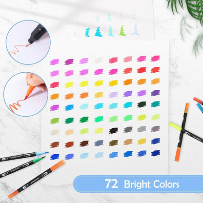 72pcs Color Double Ended