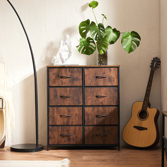 Fabric 8 Drawers