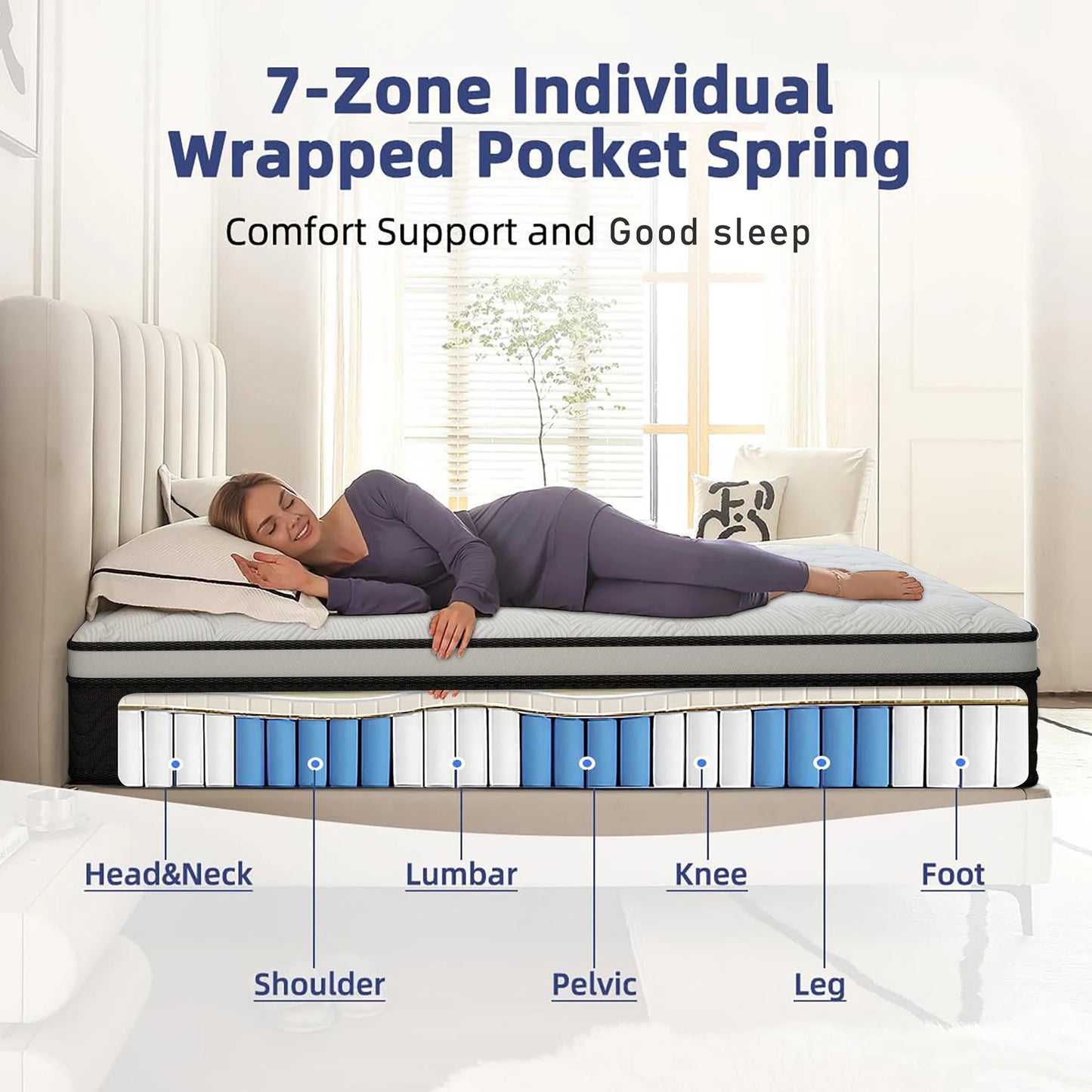 12'14' Memory Foam Mattress
