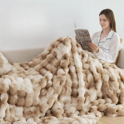 Bubble Fleece Blanket