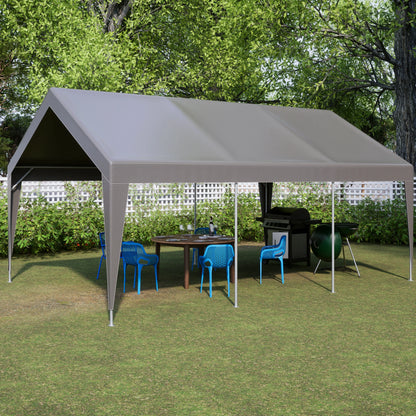13x20 Heavy Duty Steel Carport