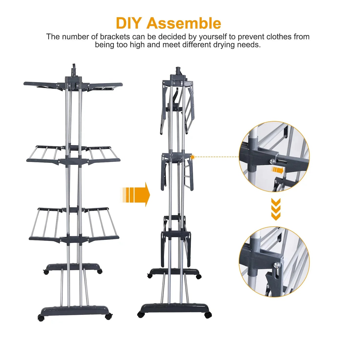 Clothes Drying Rack Stand