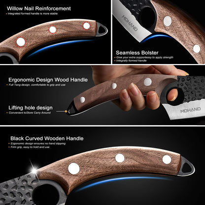 Stainless Steel Hand Forged Knife Cleaver
