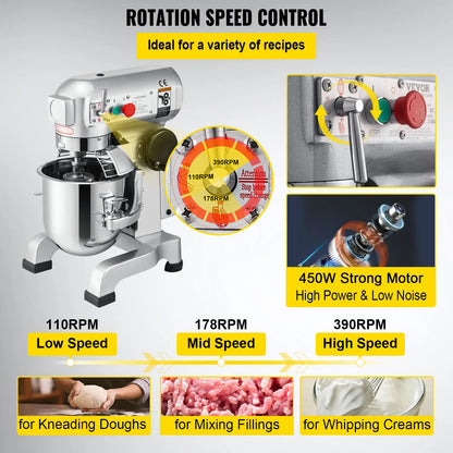 10-30L Electric Dough Machine