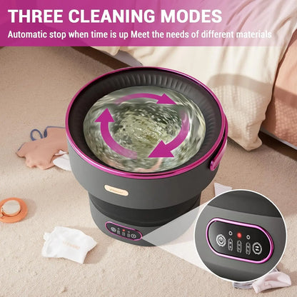 Collapsible Mini Washing Machine and Spin Dryer