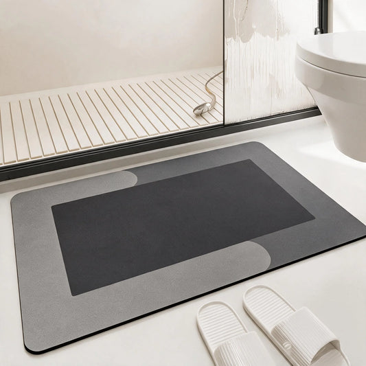 Square  Earth Bath Mat