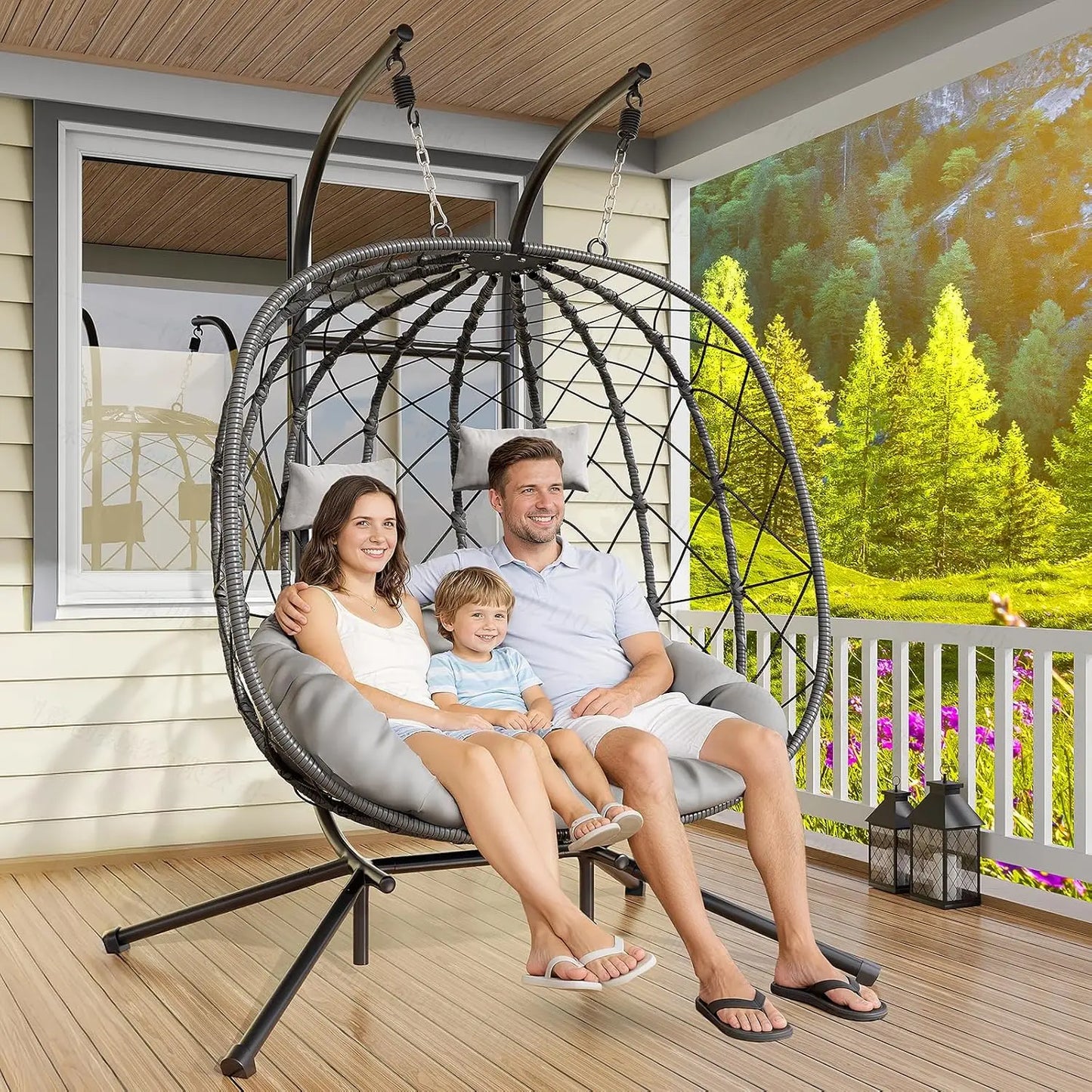 Egg Chair with Stand