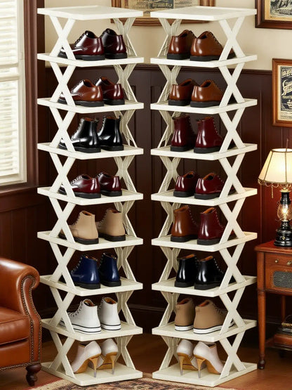 9/6 Tier Narrow Shoe Rack