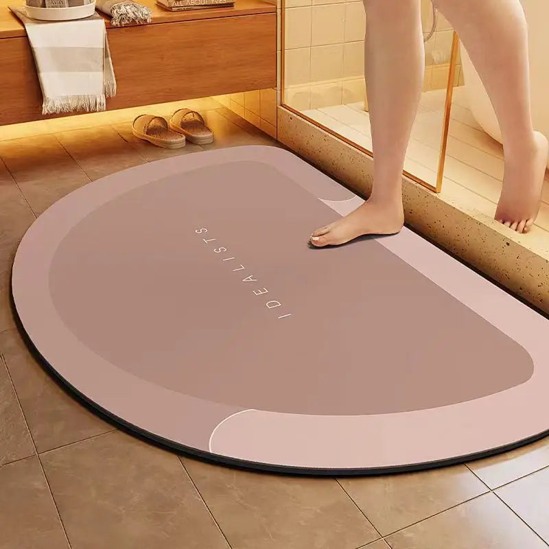 1pc New Type Mud Bathroom Mat