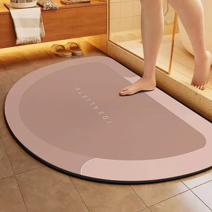 1pc New Type Mud Bathroom Mat