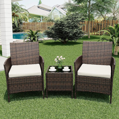 3 Piece Patio Furniture Set