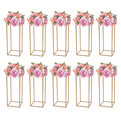 10Pcs Wedding Flower Stand Set