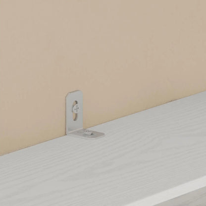 Corner Bookshelf with Baffles