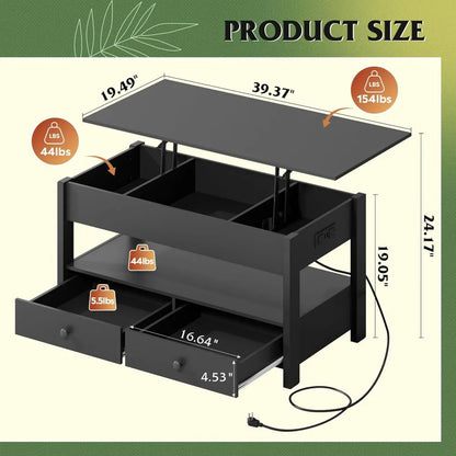 Lift Top Coffee Table