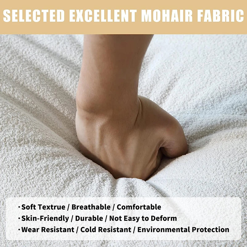 Teddy Fabric Bean Bag Sofas