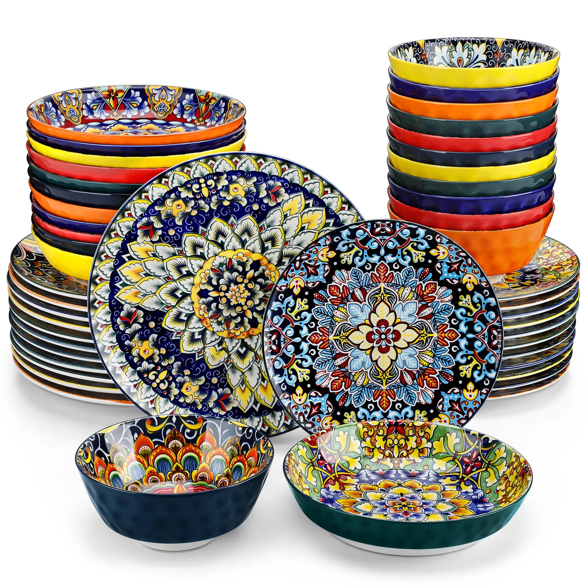 12/16/18/24 Piece Ceramic Dinnerware