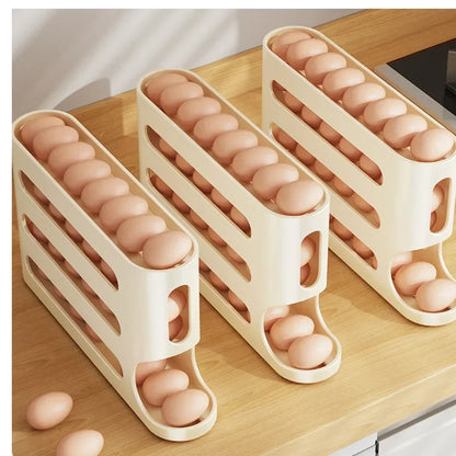 4 Layers Automatic Rolling Egg Holder