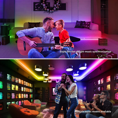 LED Strip Lights COB RGBIC 24V 6M/12M RGB
