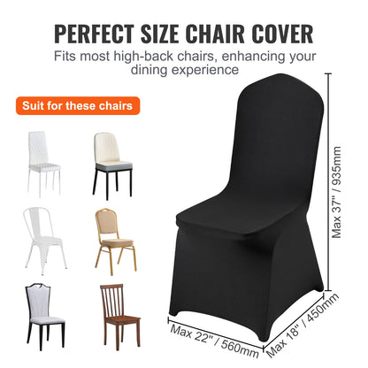50PCS Spandex Chair Cover
