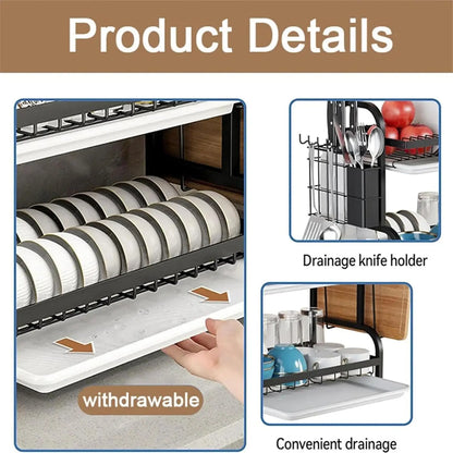 Three-Tier Countertop Rack