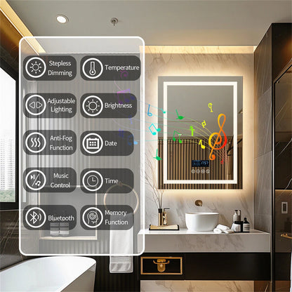 Smart LED Bathroom Mirror